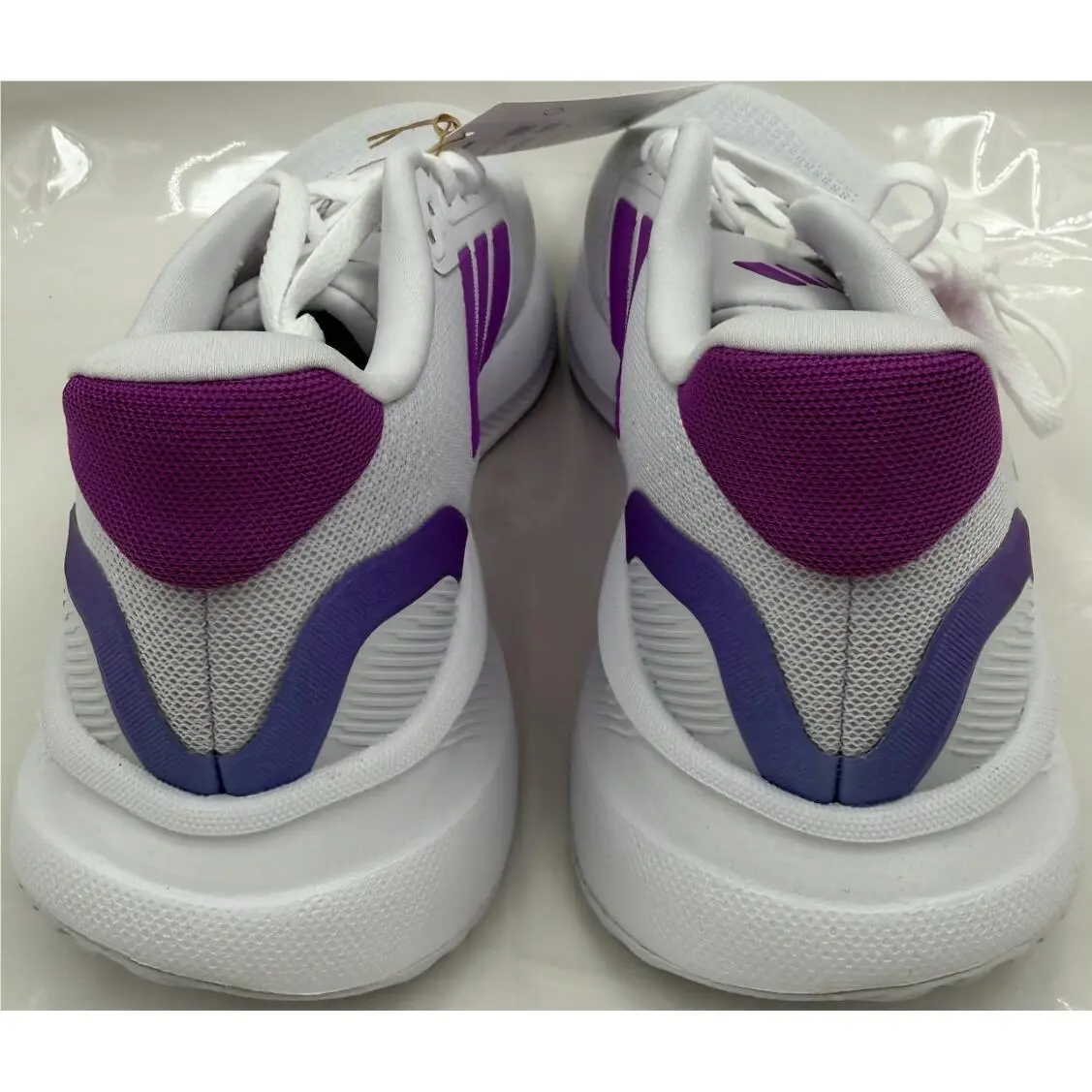 Adidas shoes - RUNFALCON 5 W - RUNFALCON - JR3089 - WHITE AND PURPLE (UPC: 195703351624) 3
