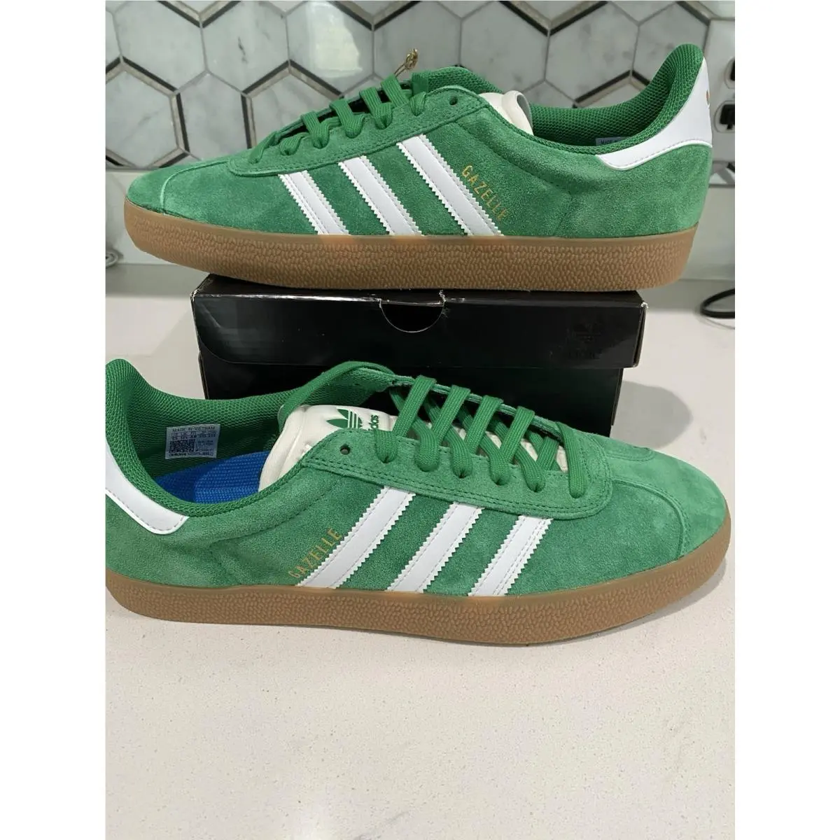 Mens Adidas Gazelle Adv Sneakers Shoes Size 10
