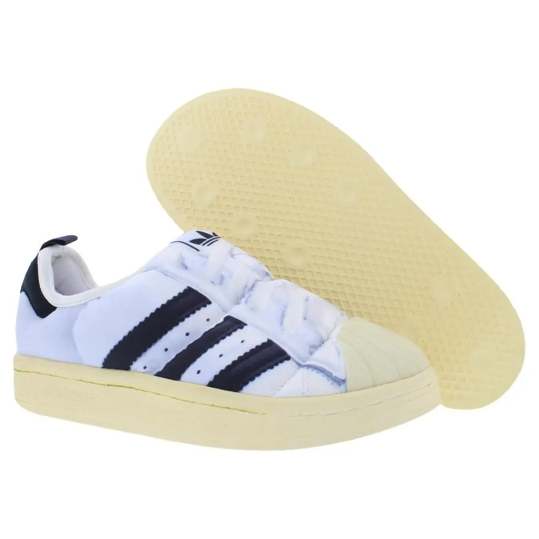 Adidas Puffylette Mens Shoes Size 6 Color: Footwear White/core Black/off White