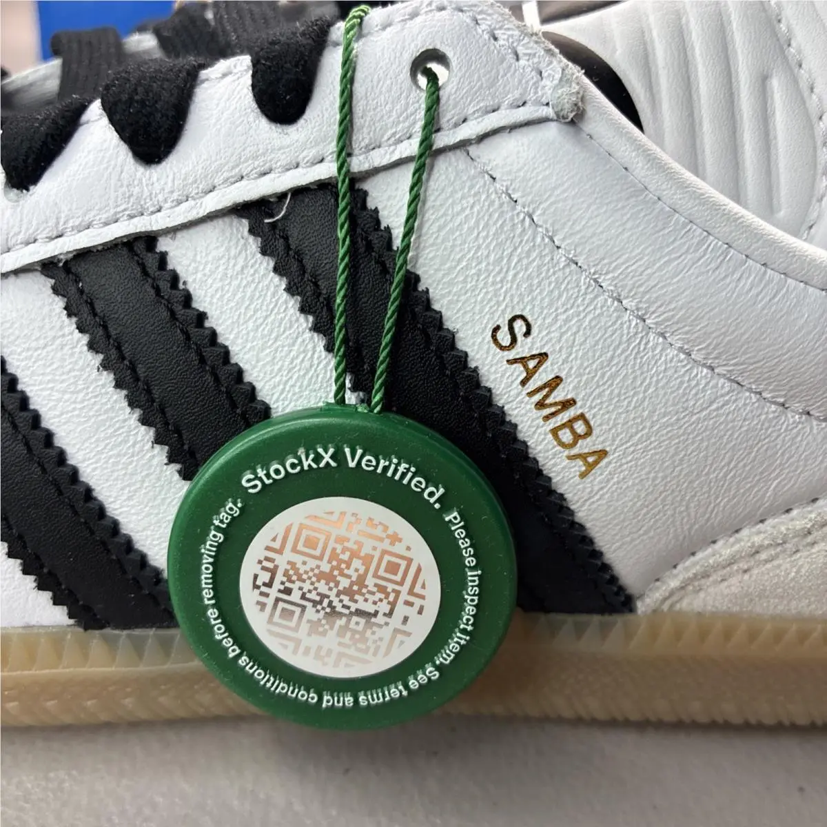 Adidas shoes - adidas Samba Jp Lace Up  Youth - JQ1327 - White 3