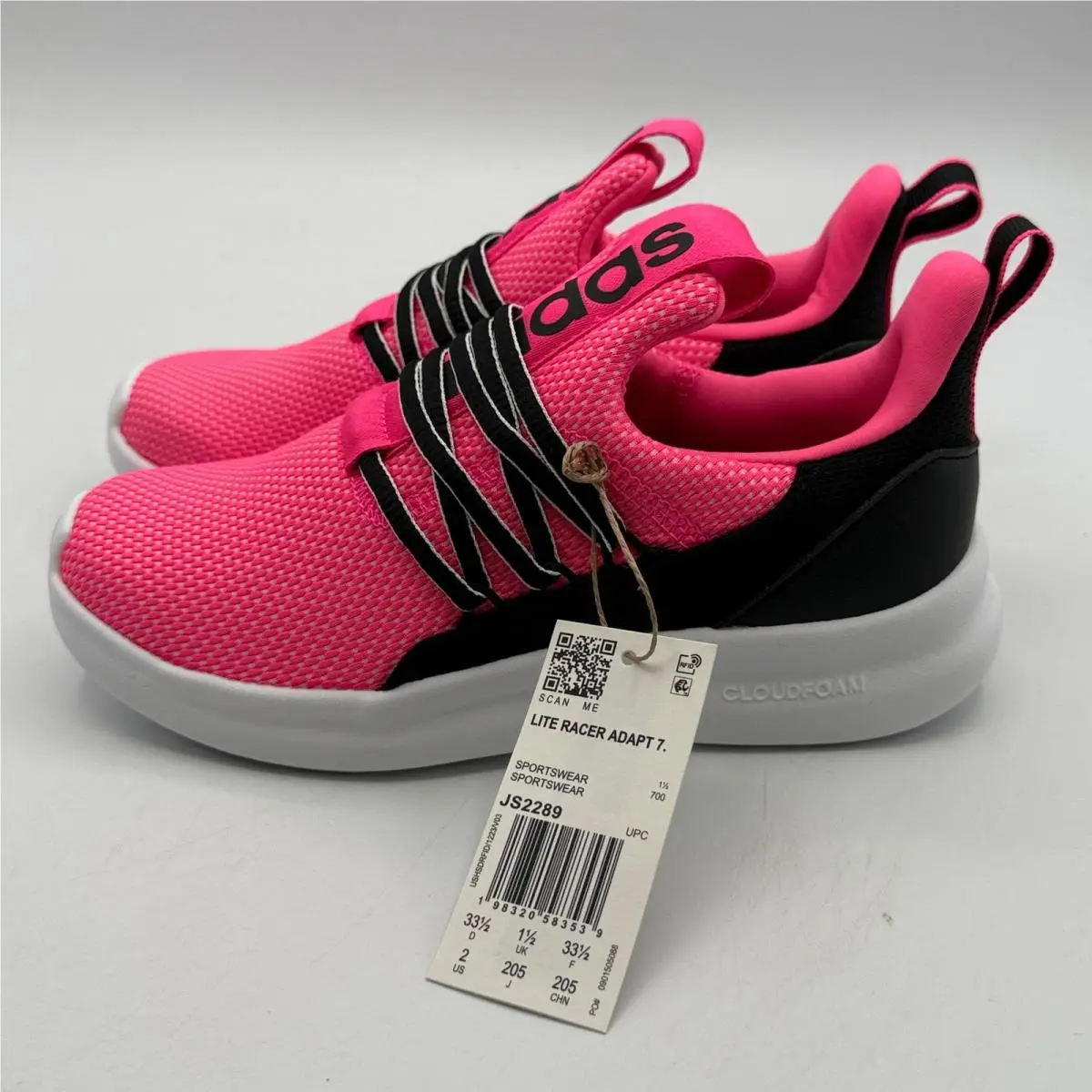 Adidas shoes - Lite Racer Adapt 7.0 K - Pink 2
