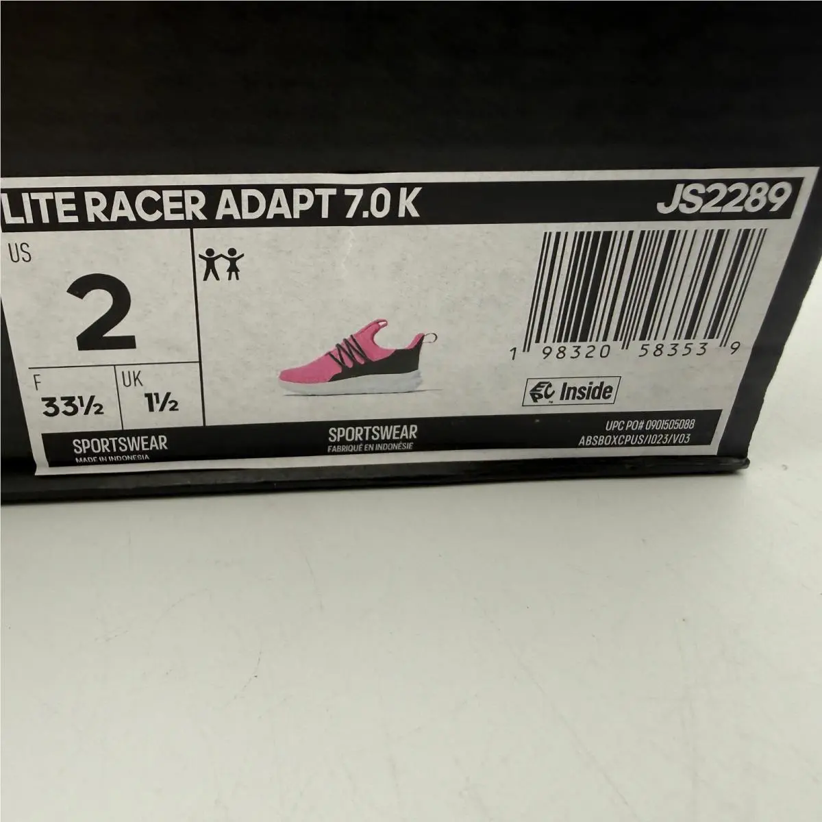Adidas shoes - Lite Racer Adapt 7.0 K - Pink 0