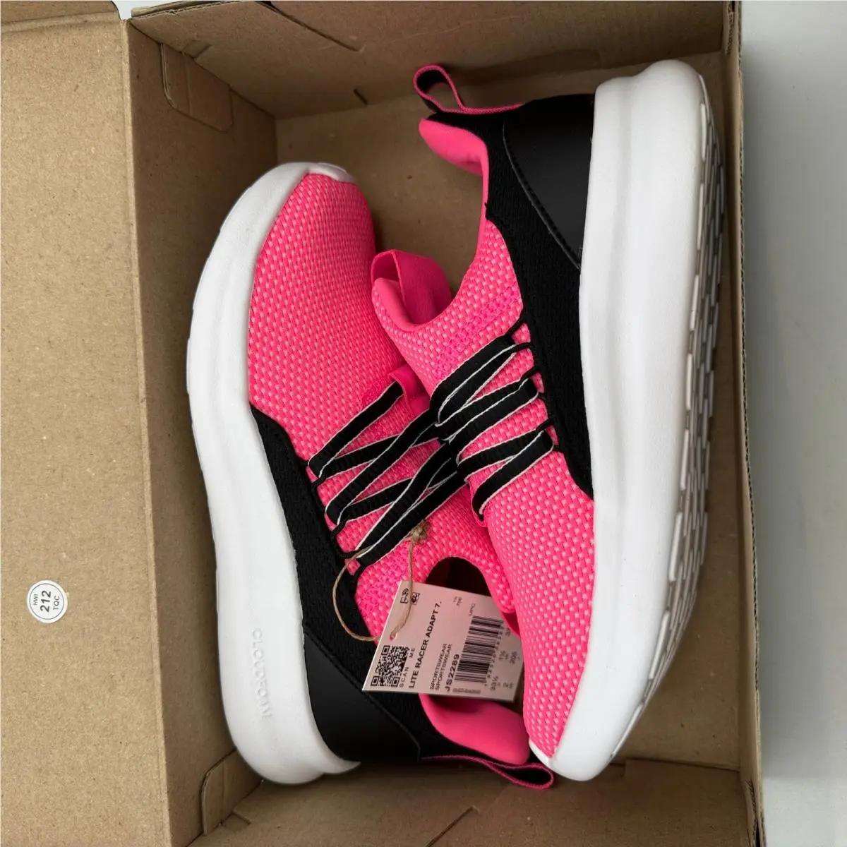 Adidas shoes - Lite Racer Adapt 7.0 K - Pink 4