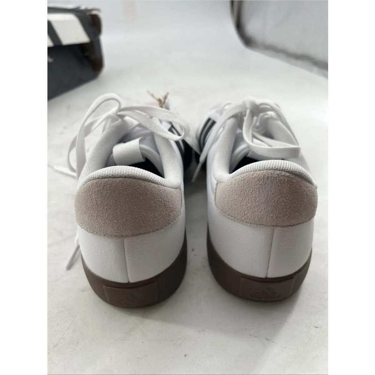 Adidas shoes - adidas Vl Court - Court - lD6285 - White/Black/Gum 3