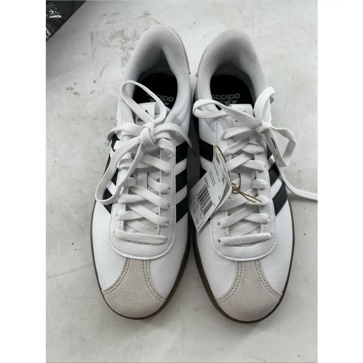 Adidas shoes - adidas Vl Court - Court - lD6285 - White/Black/Gum 4