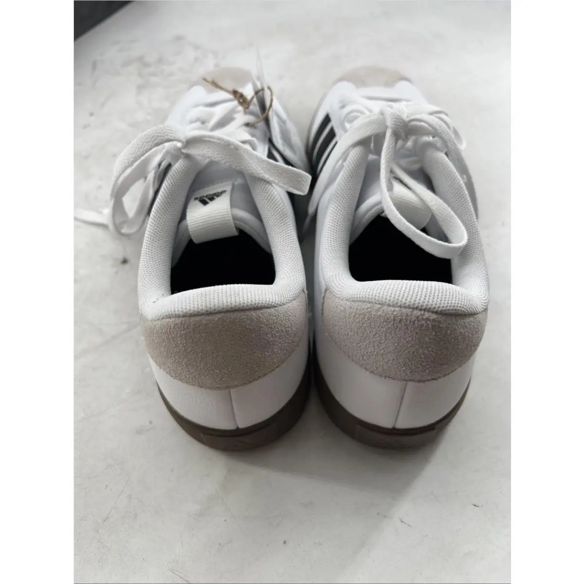 Adidas shoes - adidas Vl Court - Court - lD6285 - White/Black/Gum 5