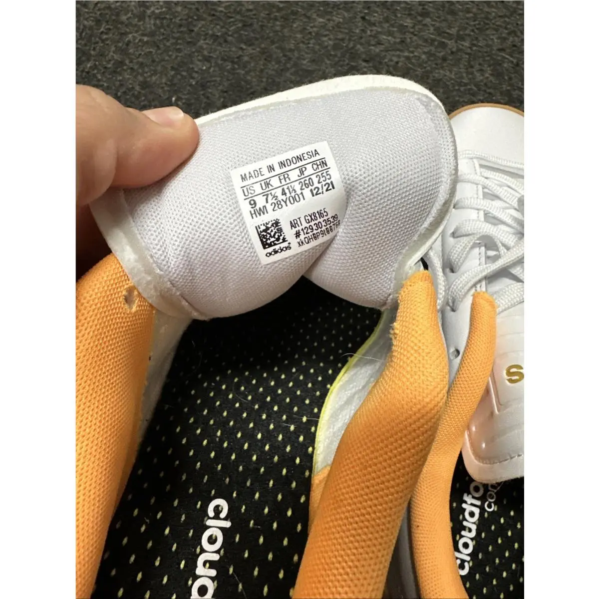 Adidas shoes - Grand Court Alpha - Grand Court Alpha - HWI 28Y001 - White (UPC: 195733735838) 5