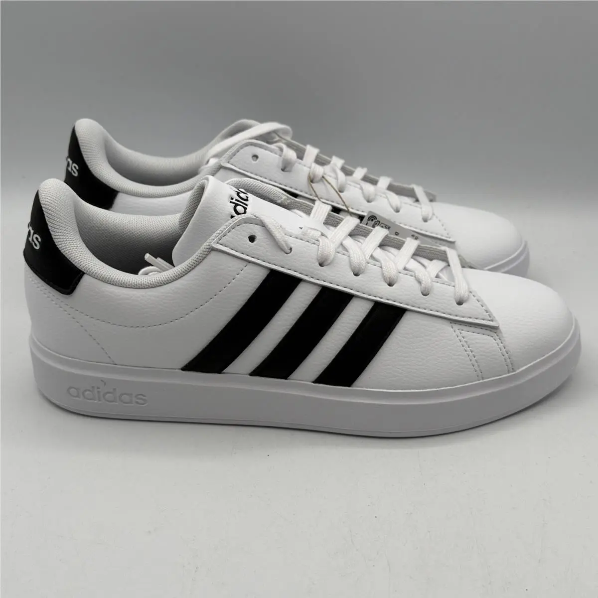Adidas Grand Court 2.0 Sneakers Mens 8.5 White Black GW9195