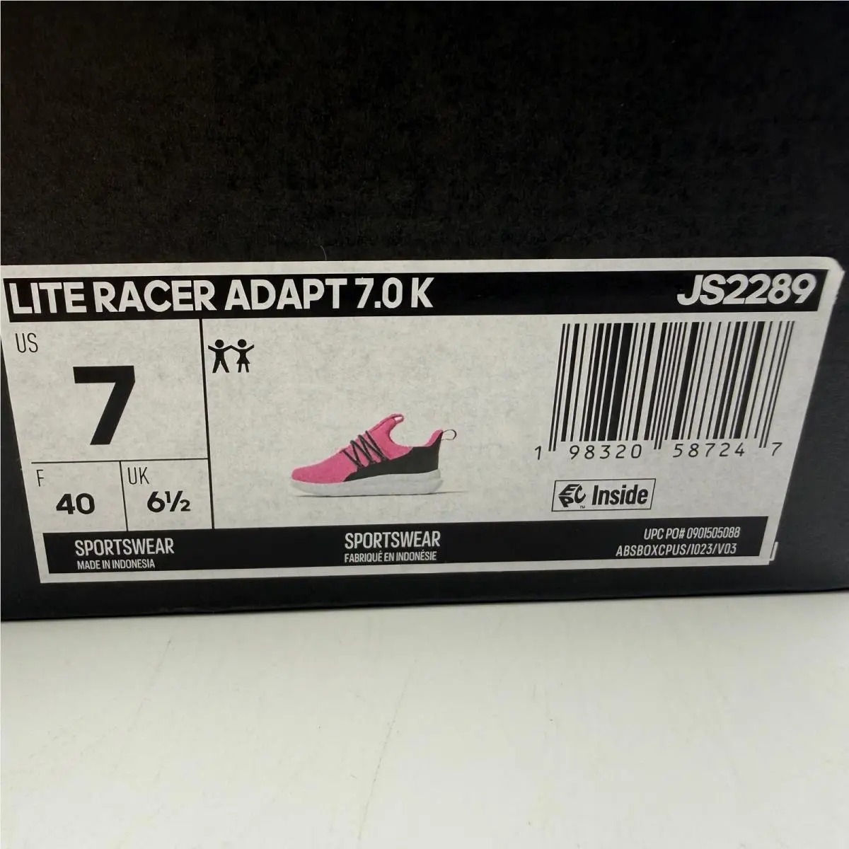 Adidas shoes - Lite Racer Adapt 7.0 K - Pink 0