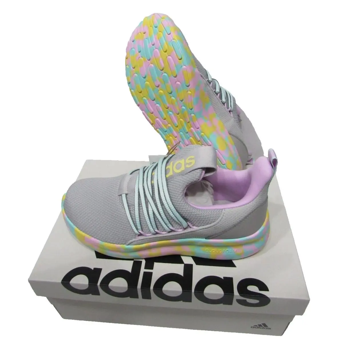 Adidas shoes - Adidas Lite Racer - Lite Racer - Gray (UPC: 196478024454) 9