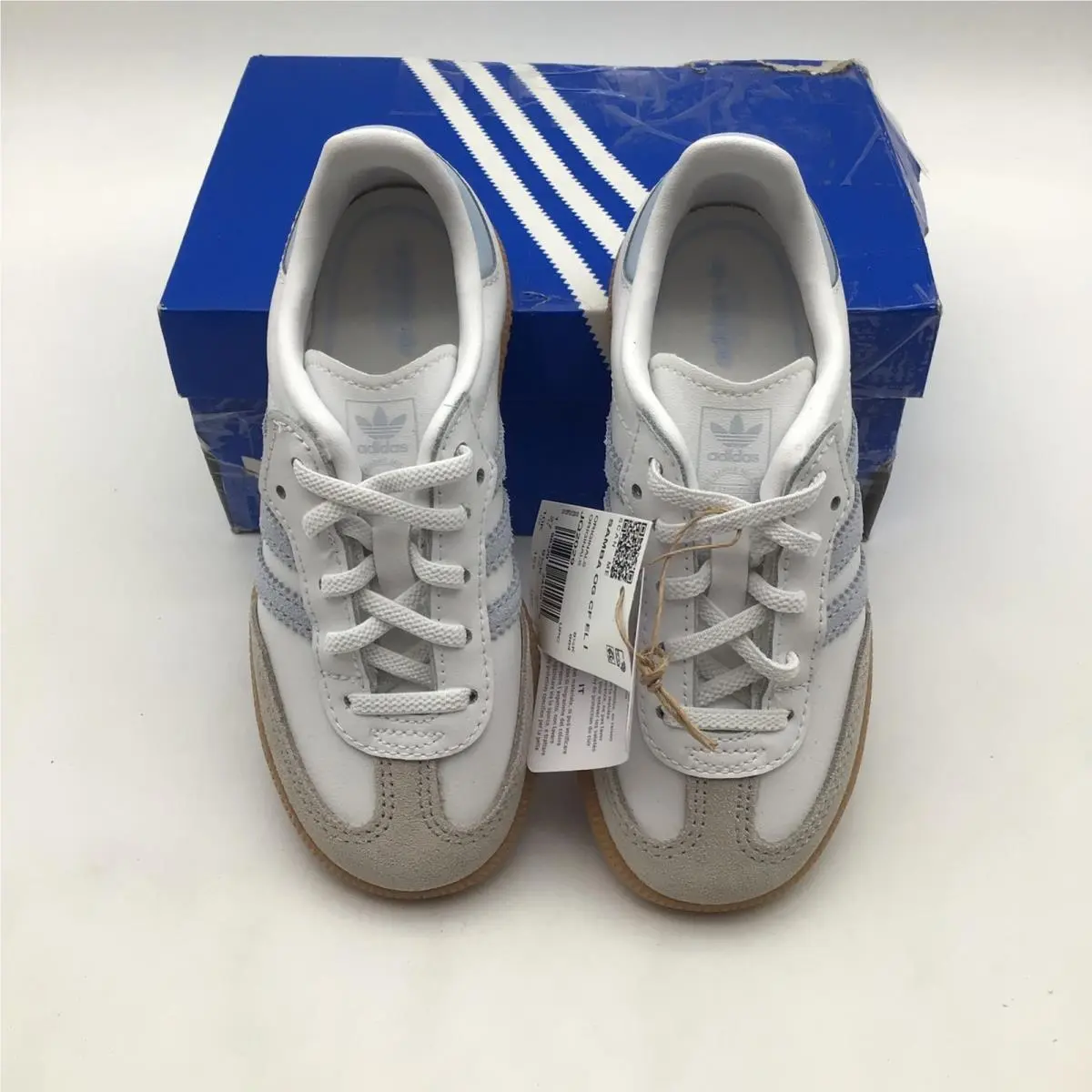 Adidas shoes - Samba OG CF EL I - White 1