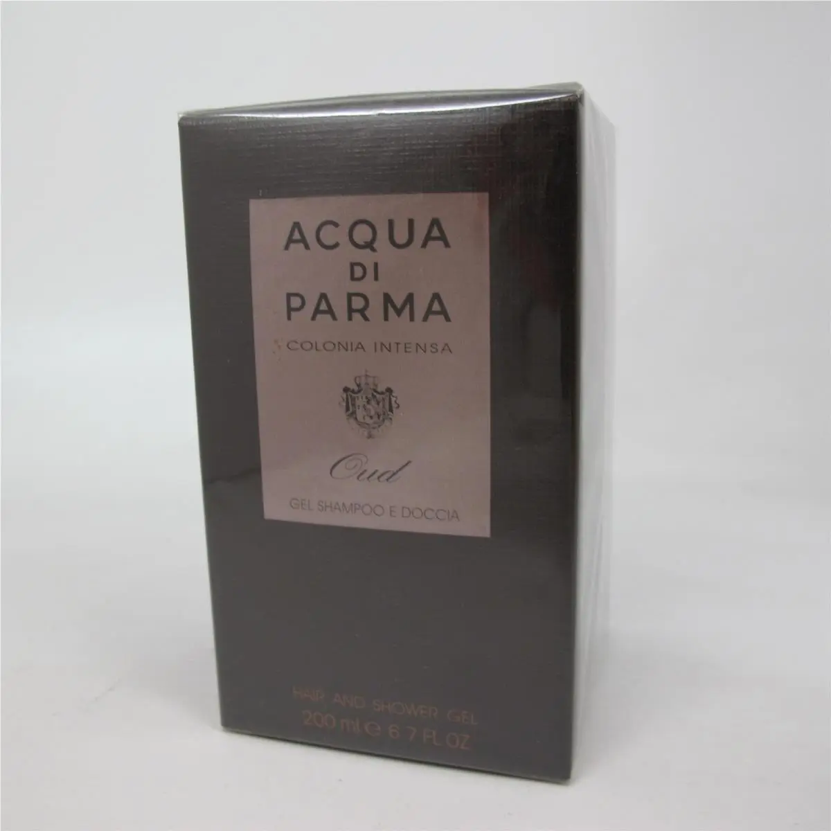 Colonia Intensa Oud Acqua di Parma 200 Ml/ 6.7 oz Hair Shower Gel by Acqua Di Parma