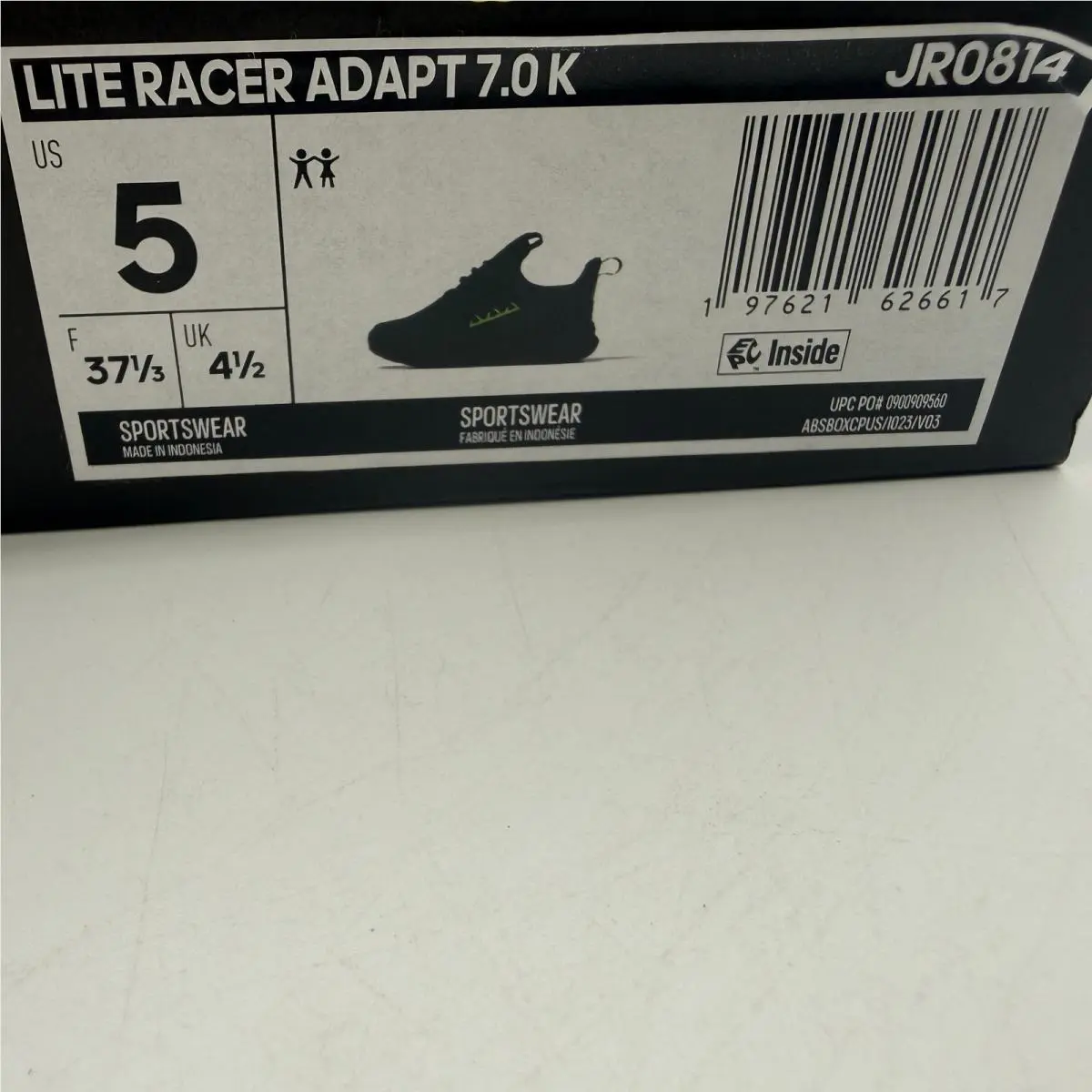 Adidas shoes - Lite Racer Adapt 7.0 K - Green 0