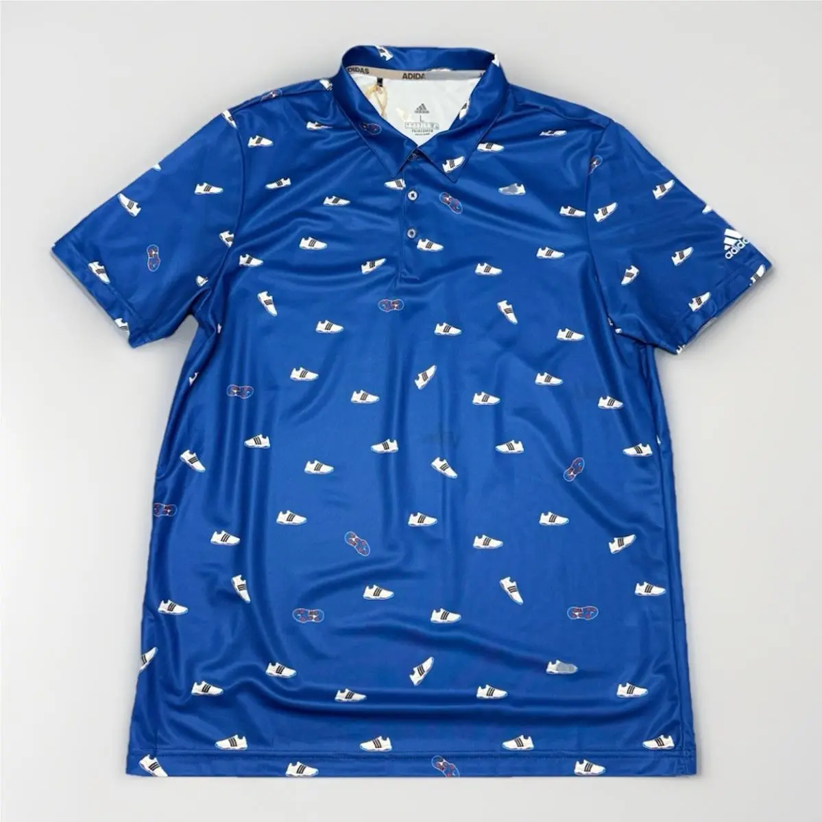Adidas shoes - adidas Golf Polo - Golf Polo - Blue (UPC: 882882045481) 0