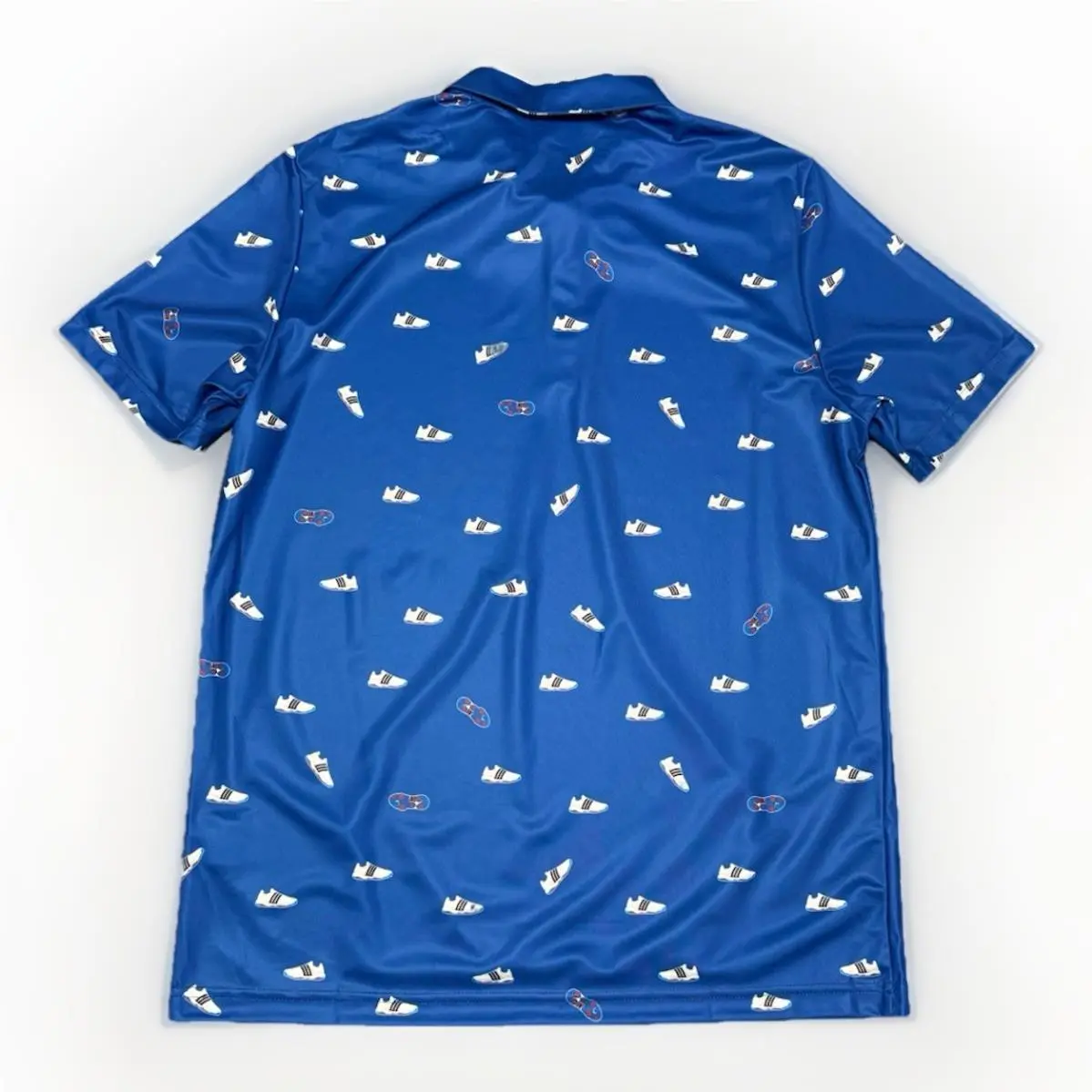 Adidas shoes - adidas Golf Polo - Golf Polo - Blue (UPC: 882882045481) 5