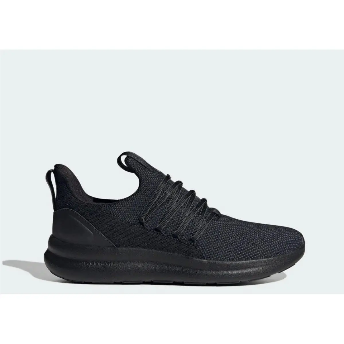 Adidas Lite Racer Adapt 7.0 Wide Shoes Mens Size 12 Black Black Running IE8684
