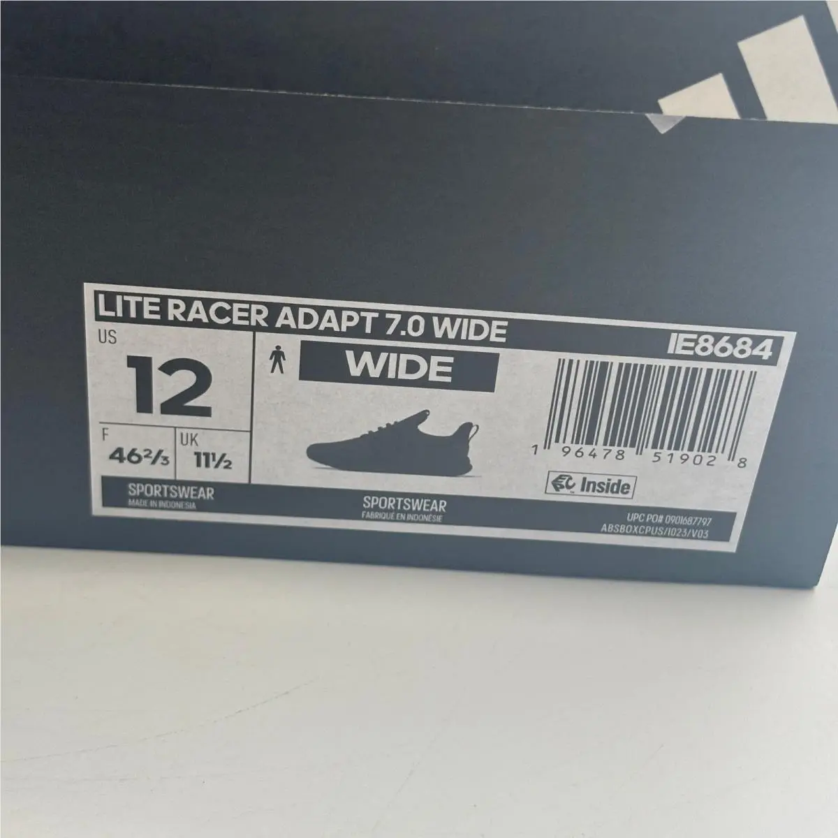 Adidas shoes - adidas Lite Racer Adapt 7.0 Wide - Black 0