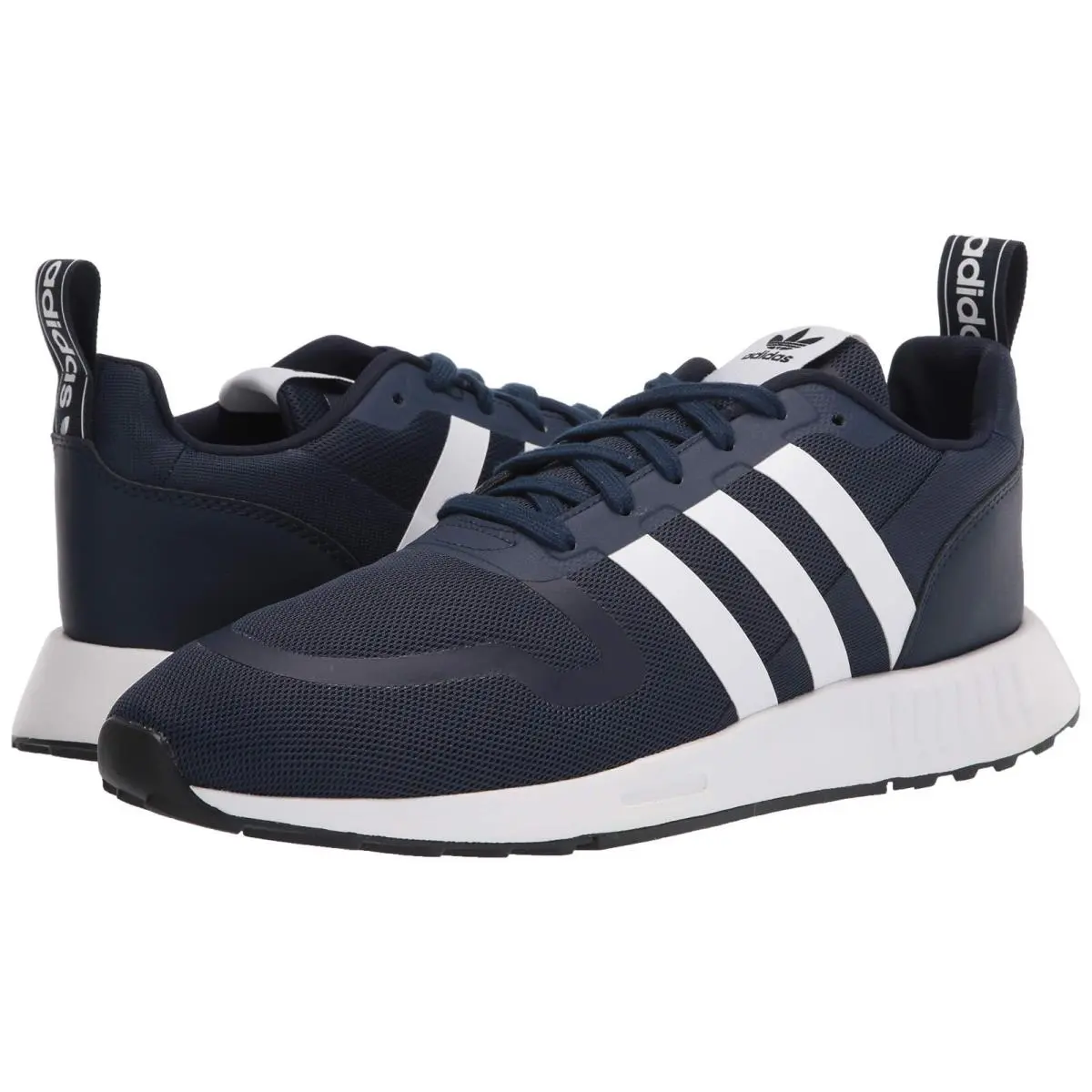 Originals Mens Smooth Runner Fashion Sneaker Navy White Grey 11.5 by Adidas