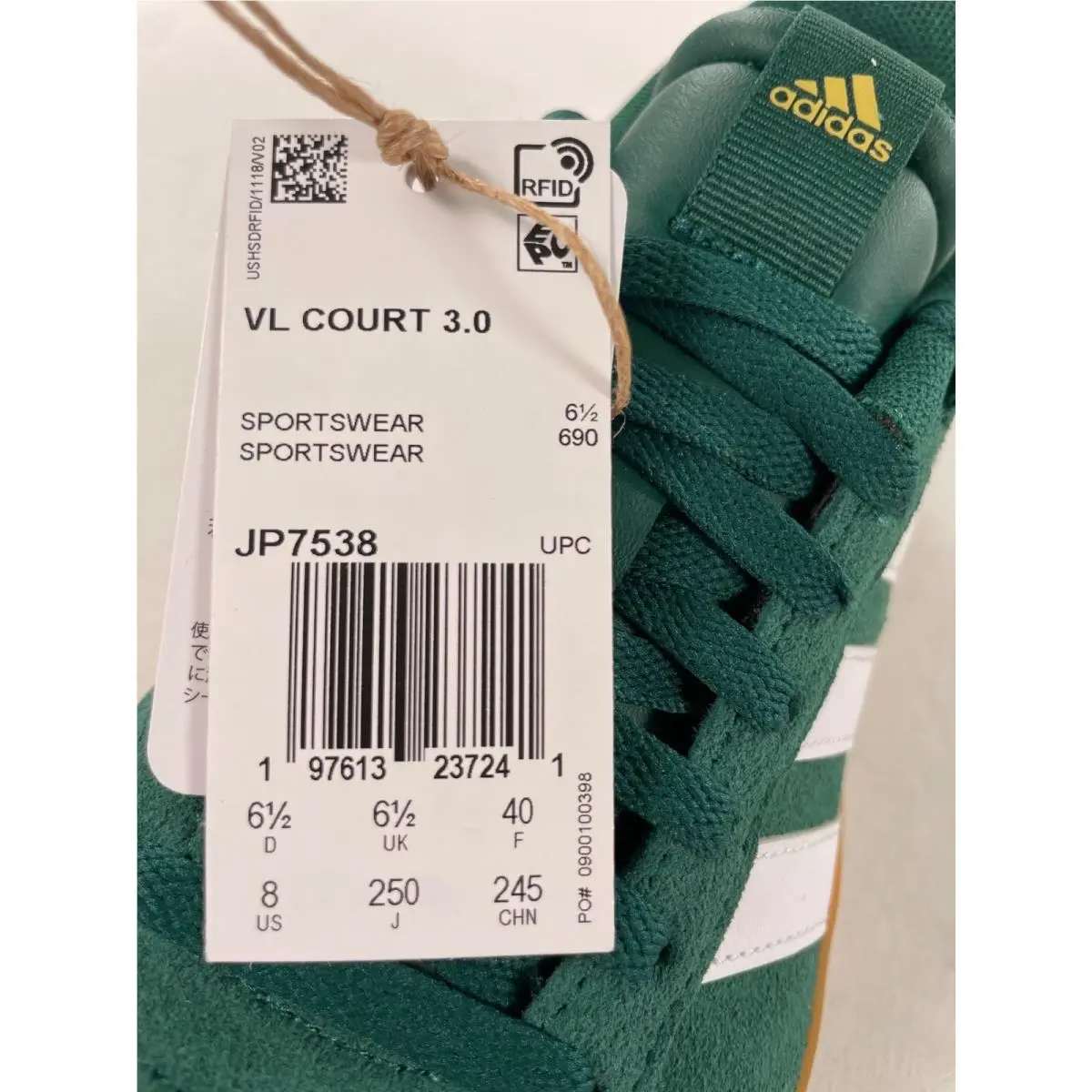 Adidas shoes - adidas Vl Court - Court - Green 7