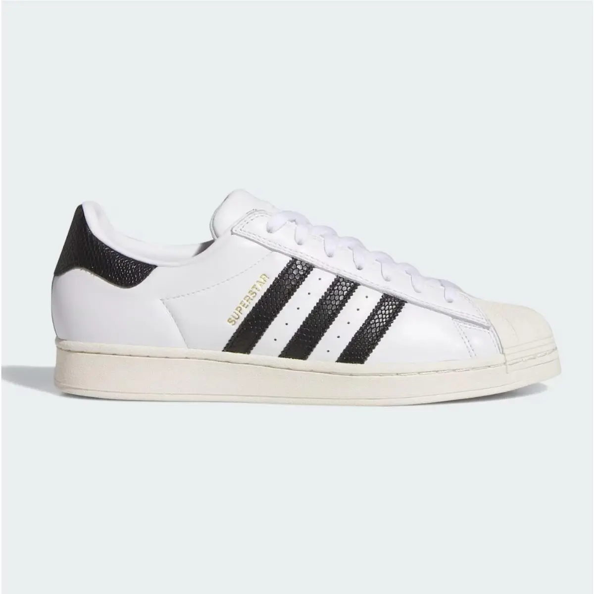 9.5 Mens Adidas Superstar Adv Cloud White Core Black Gold Metallic KI5727