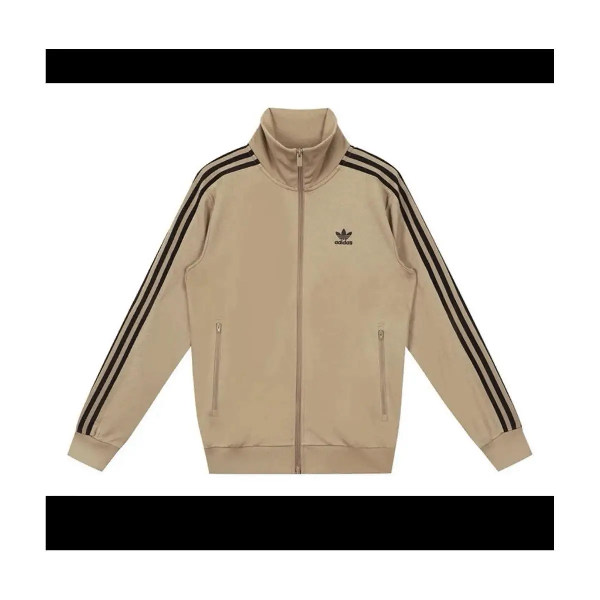 Adidas clothing - adidas Adicolor Heritage Beckenbauer Track Jersey - JY1278 - Brown 1