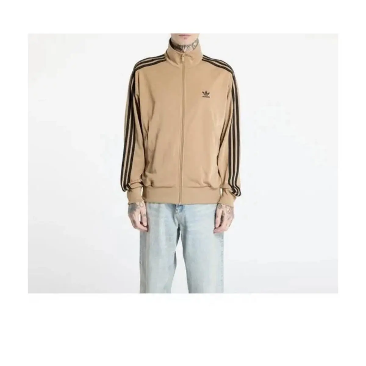 Adidas clothing - adidas Adicolor Heritage Beckenbauer Track Jersey - JY1278 - Brown 11