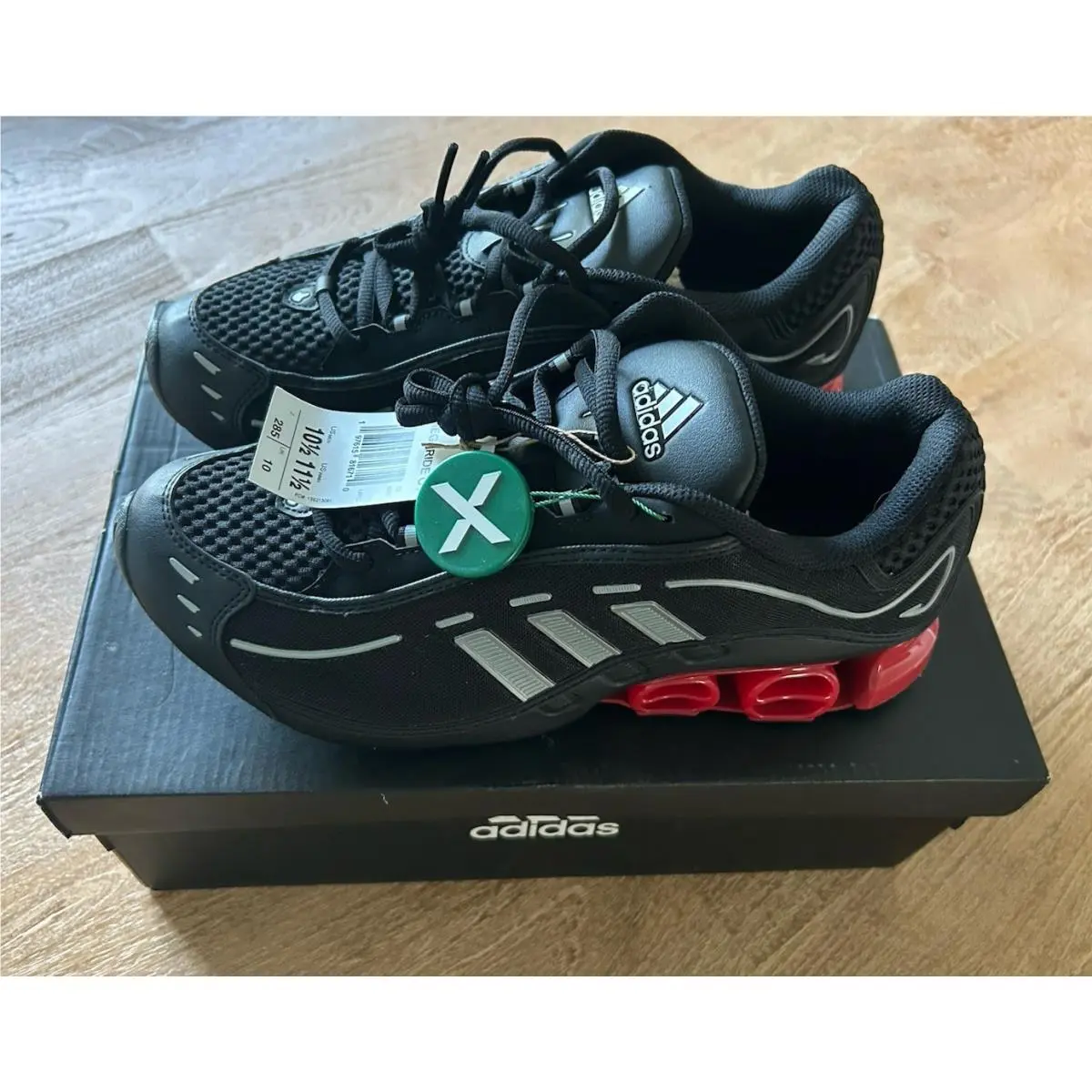 Adidas Adistar Megaride 01 Black Better Scarlet JH7925 M 10.5. Retail
