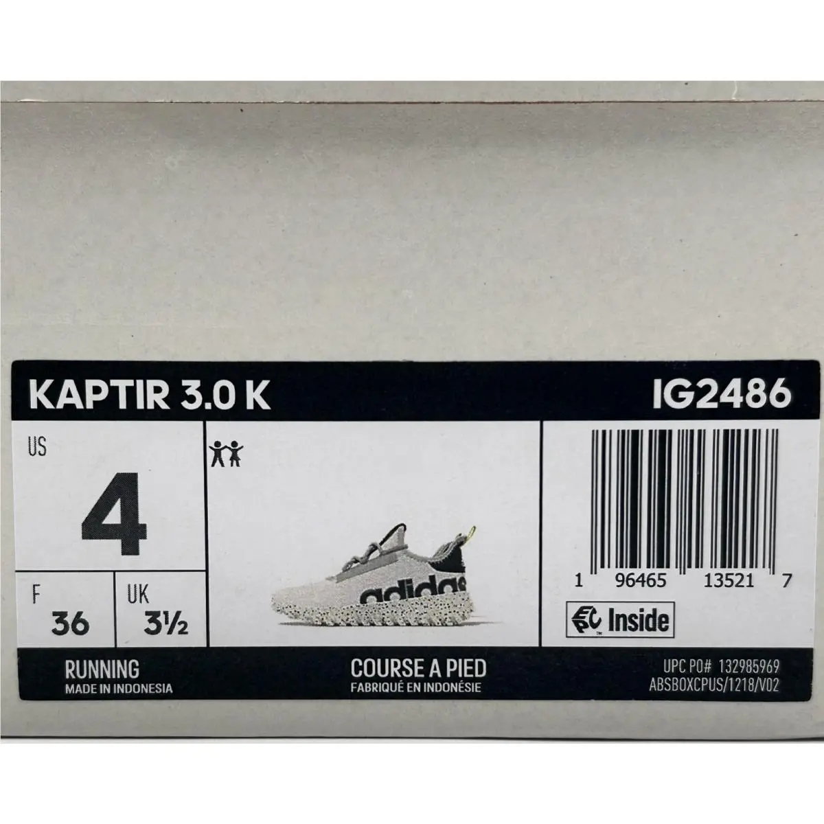 Adidas shoes - adidas Kaptir - Kaptir - Black/Gray/Green (UPC: 196465135217) 8