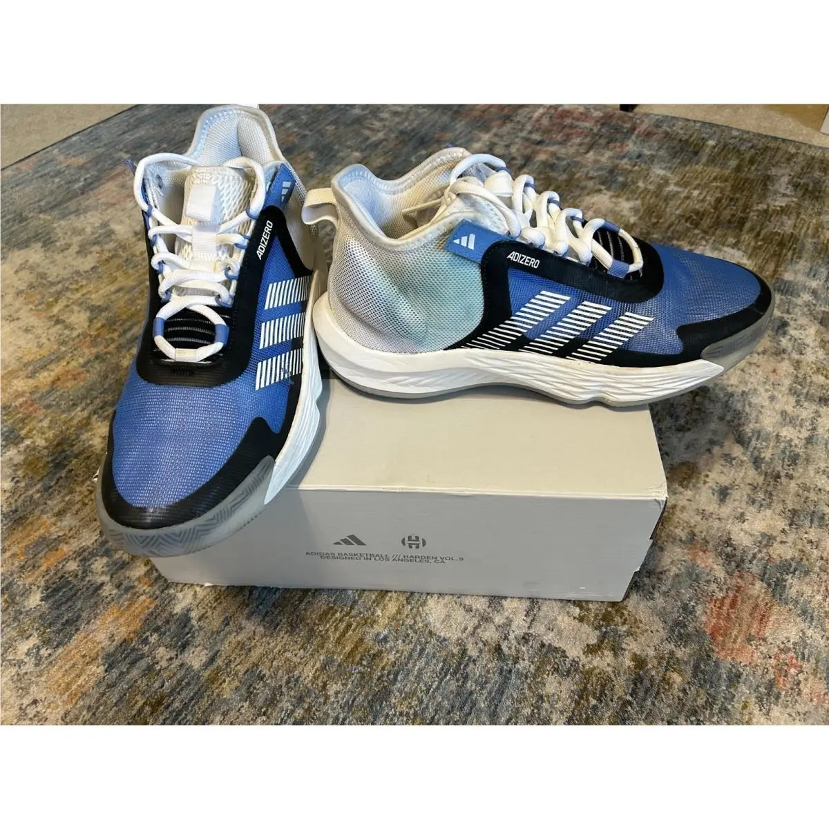 Adidas shoes - adidas Adizero Select - Adizero Select - IE9266 - Blue Fusion /black/White 0