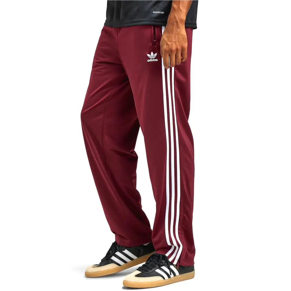 Men`s Adidas Originals Firebird Track Pants Size 2XL IN4678 Maroon