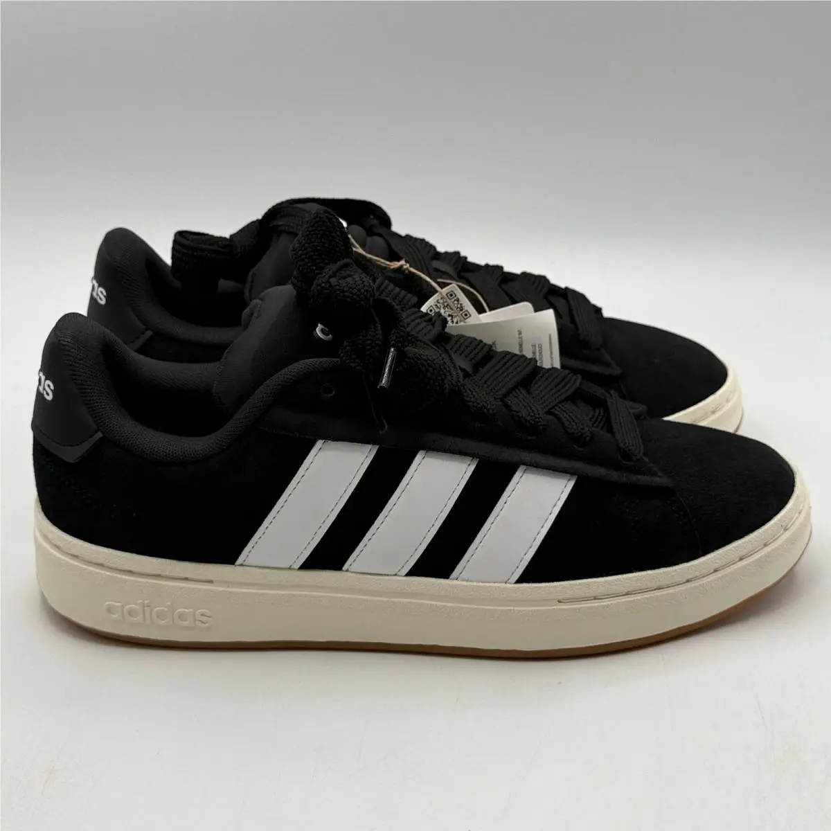 Adidas Grand Court Alpha 00s Shoes Mens Size 9.5 Black White Lifestyle JR0543