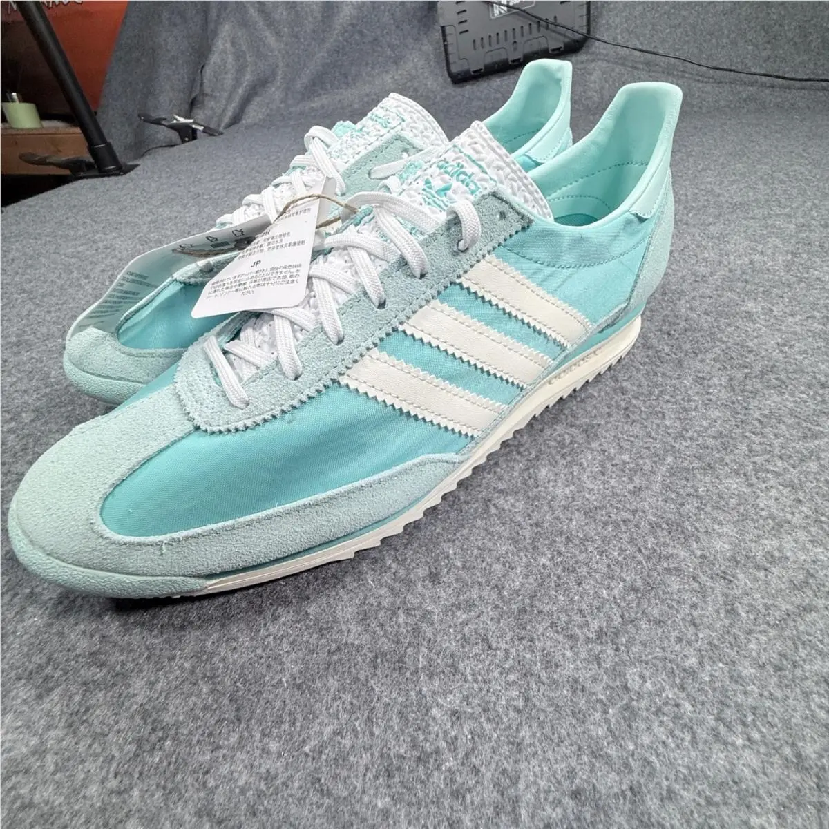 Adidas SL 72 OG W Almost Cyan Crystal White Sneakers JI0199 Womens 11 Mens 9.5