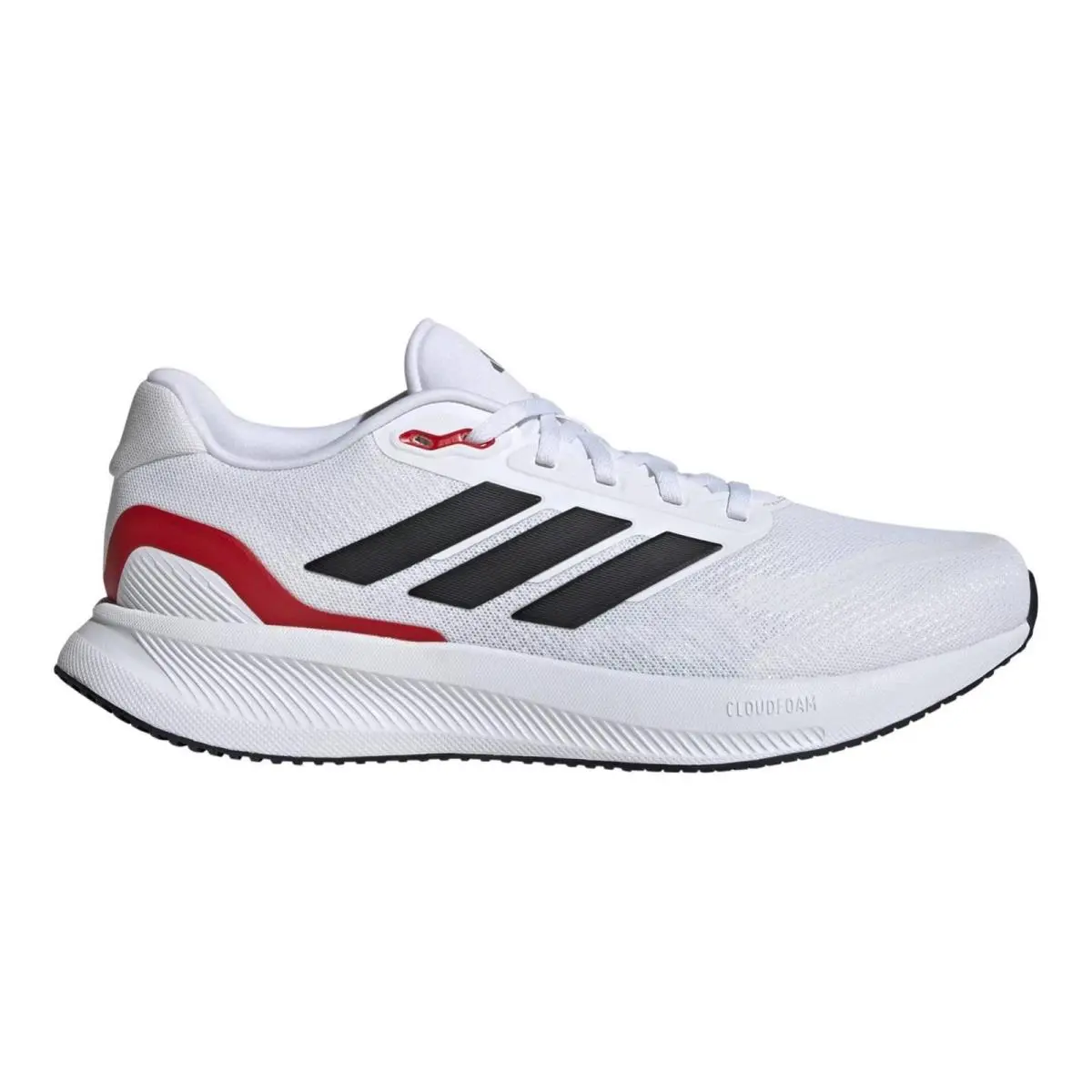 Adidas Runfalcon 5 Running Shoes Mens Cloudfoam White Black Red 9 IE8818