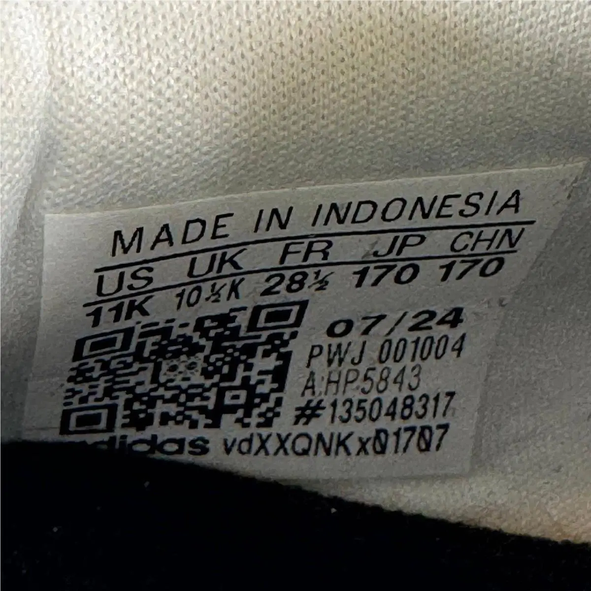 Adidas shoes - Runfalcon 3.0 K - Runfalcon - White (UPC: 195748863830) 10