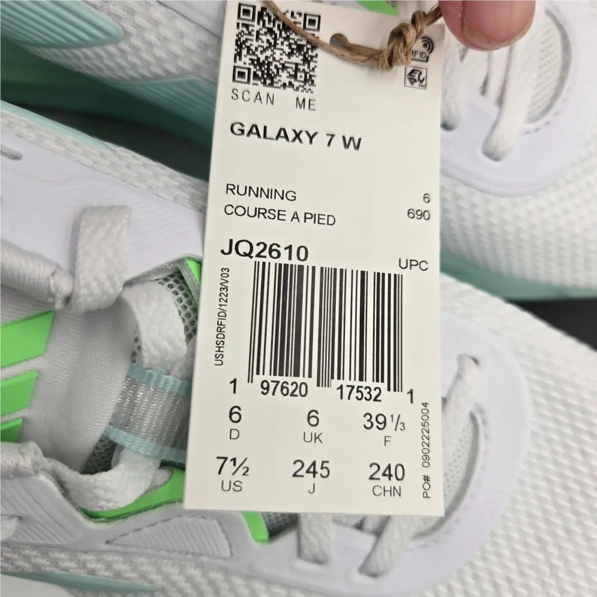 Adidas shoes - Galaxy 7 W - Galaxy - White 7
