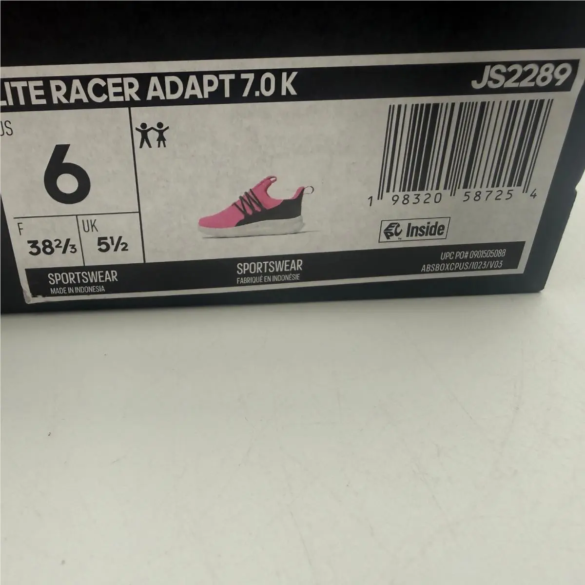 Adidas shoes - Lite Racer Adapt 7.0 K - Pink 0