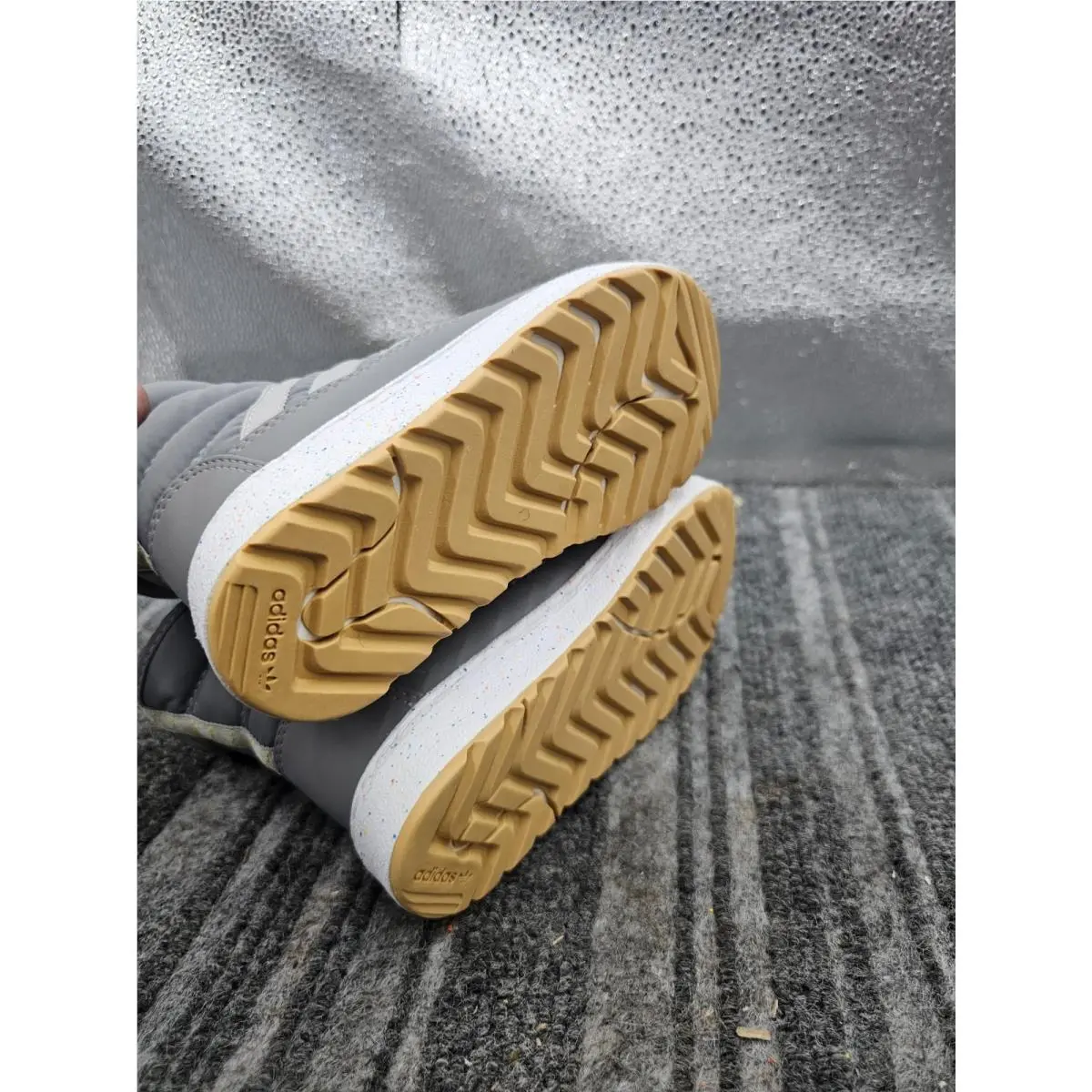 Adidas shoes - Superstar 360 Boot 2.0 I - GW4714 - Grey Impact Yellow Gum (UPC: 195747790977) 5