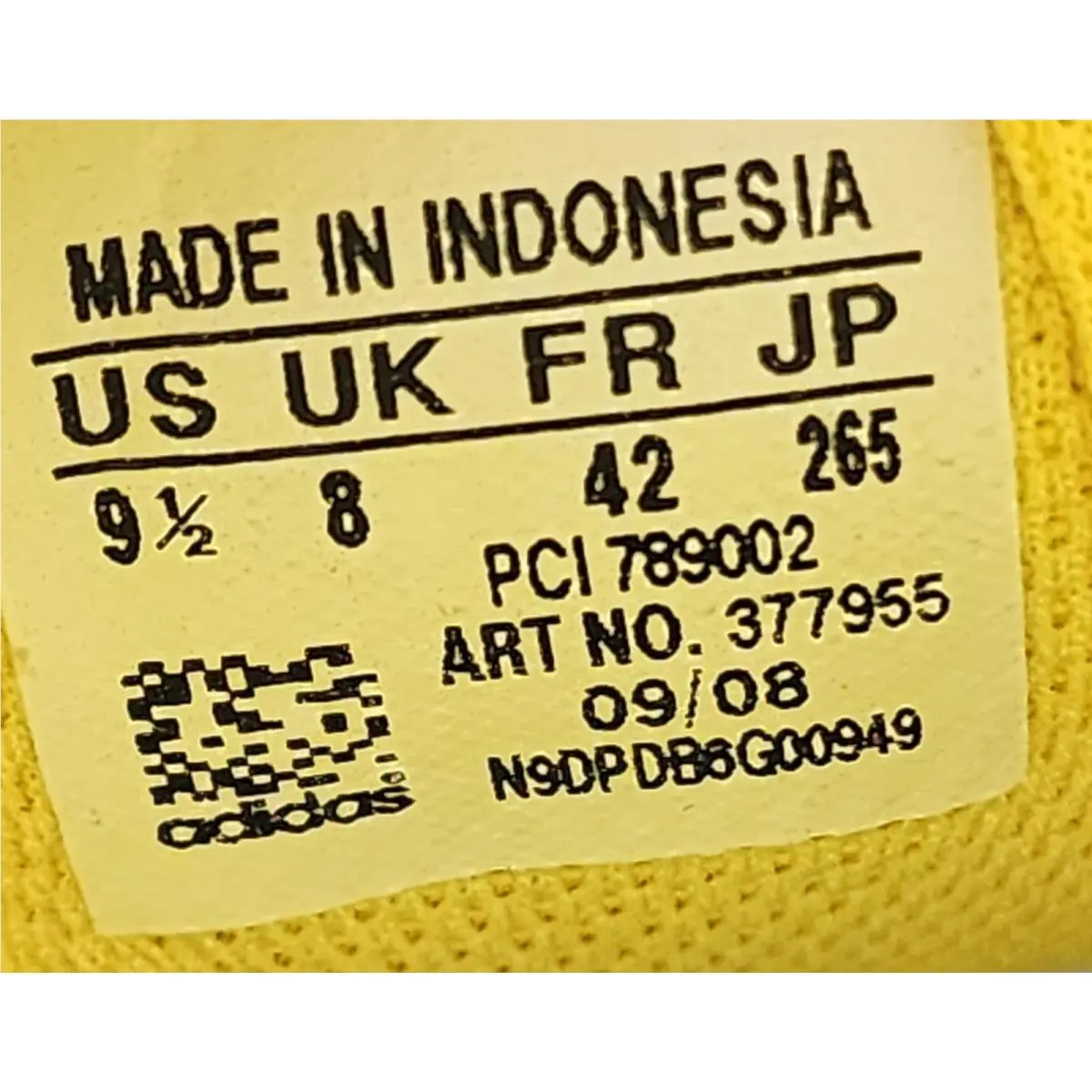 Adidas shoes - Watkins - Watkins - 377955 - White Gray yellow Highlites (UPC: 884417070760) 3