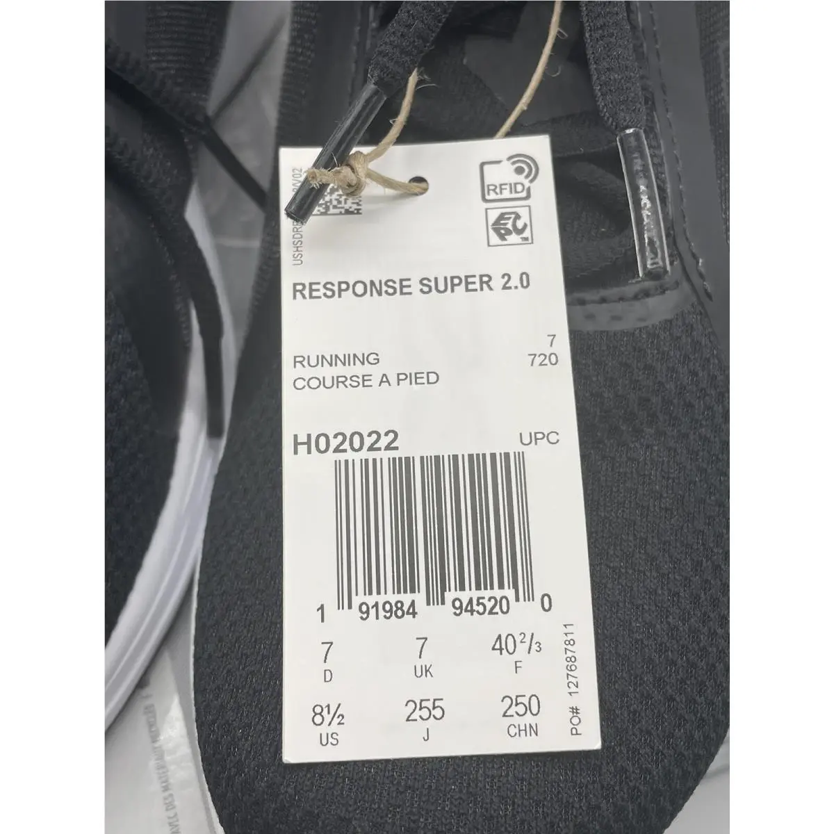 Adidas shoes - adidas Response Super - Response Super - H02022 - Black (UPC: 191984925882) 5