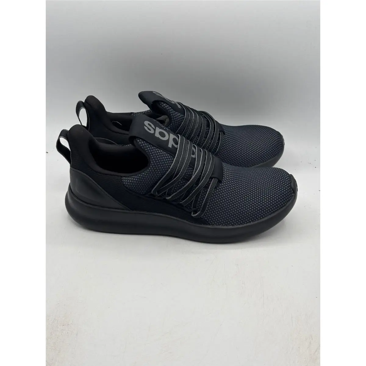 Adidas Lite Racer Adapt 7.0 Shoes Mens Size 8 Black Grey Running IE6327