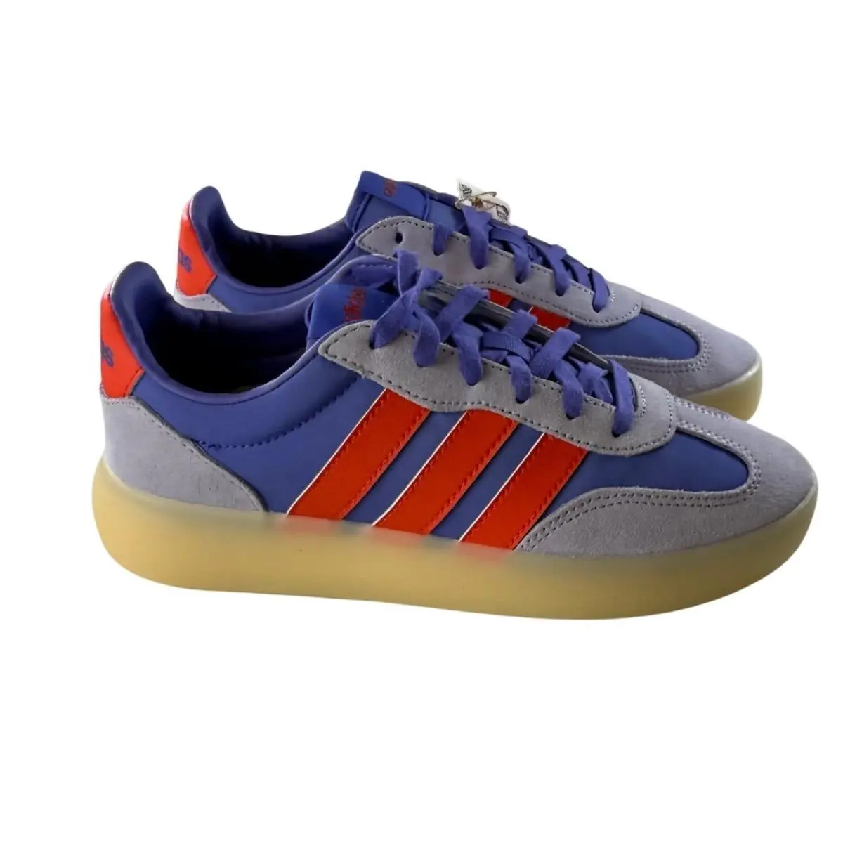 Adidas Barreda Decode Tennis Sneakers Violet Red Gum Sole Womens Size 7