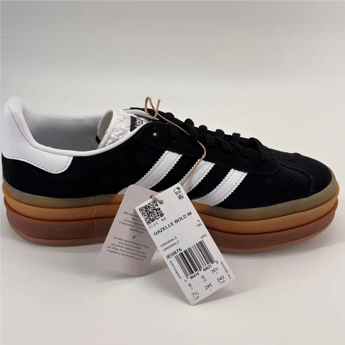Adidas shoes - Gazelle Bold W - Gazelle Bold - Black 3