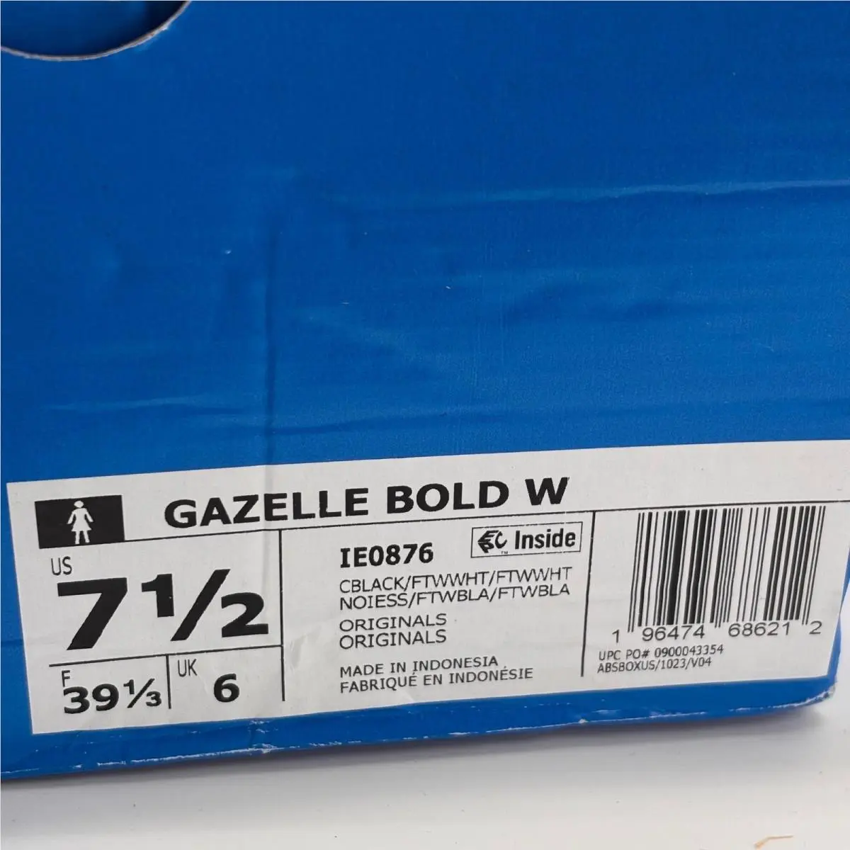 Adidas shoes - Gazelle Bold W - Gazelle Bold - Black 4