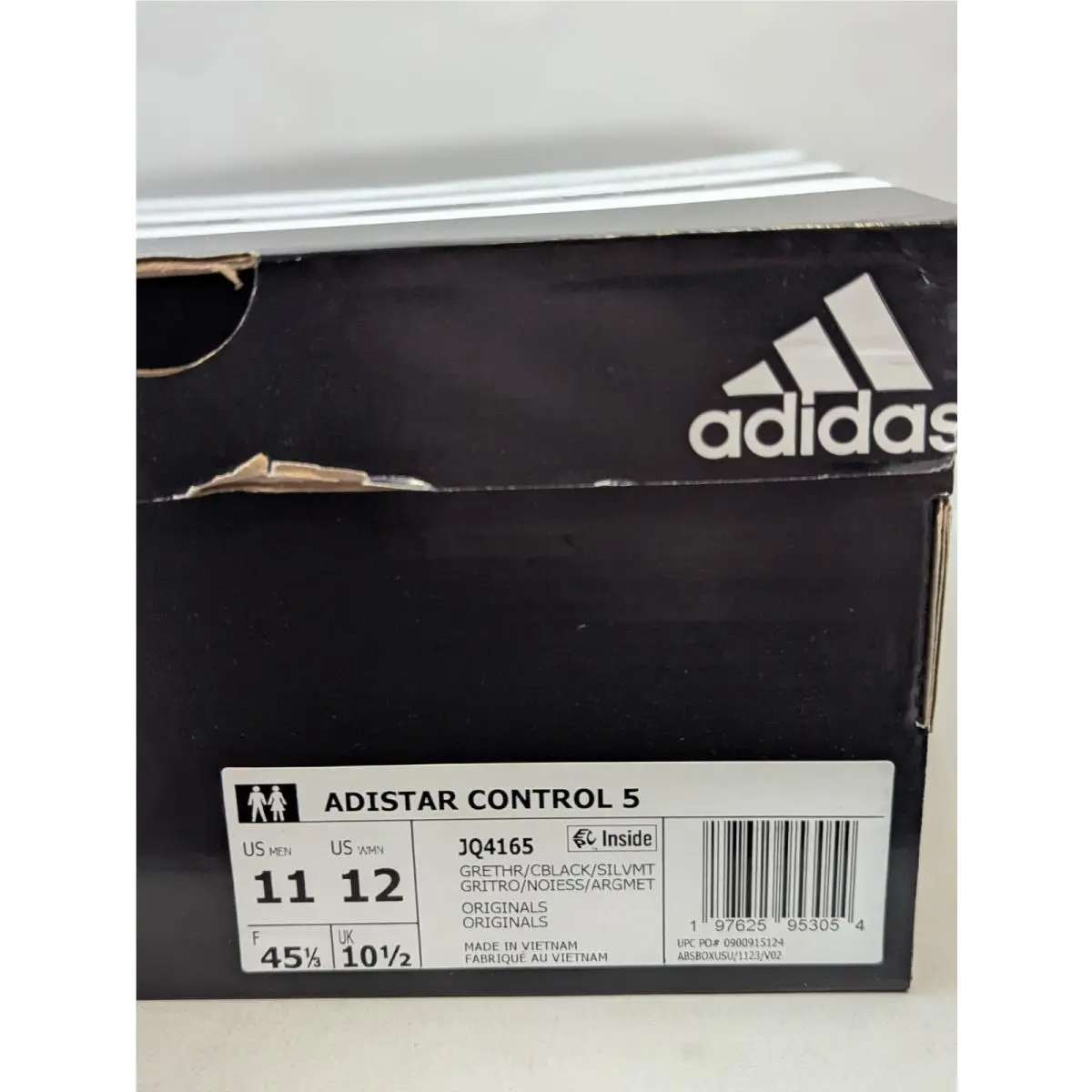 Adidas shoes - adidas Adistar Control 5 - Adistar Control - JQ4165 - Gray (UPC: 197625953054) 3
