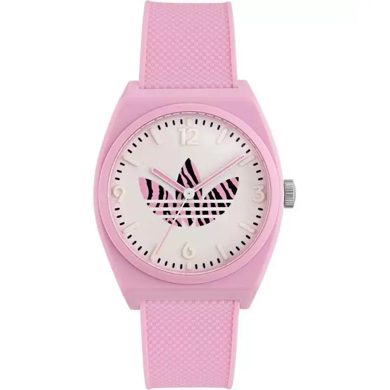 Adidas Originals Women Street Project Two Grfx Quartz Watch - AOST23553 - Dial: Pink, Band: Pink
