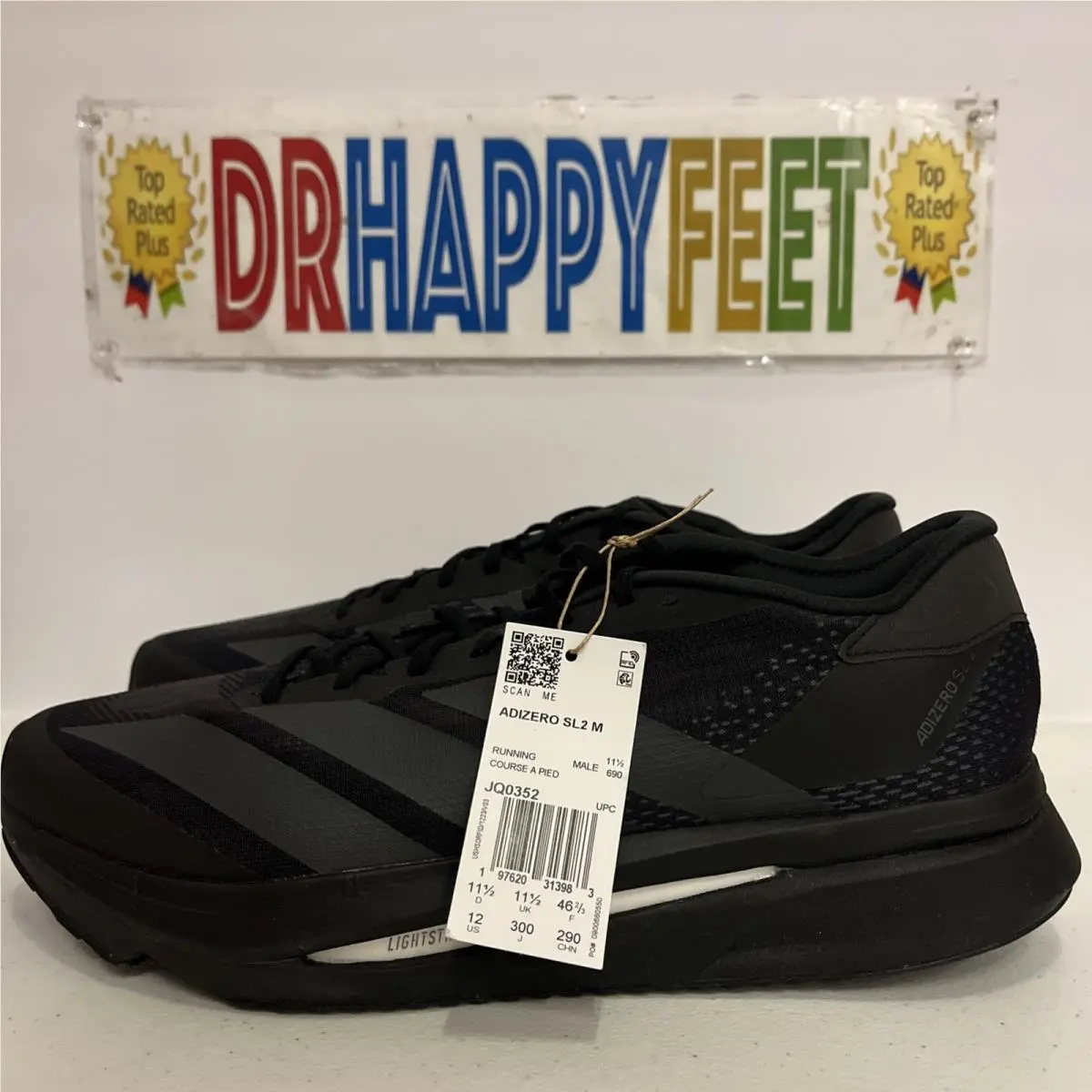 Adidas shoes - Adidas Adizero SL2 - Adizero - JQ0352 - Black (UPC: 197620313983) 1