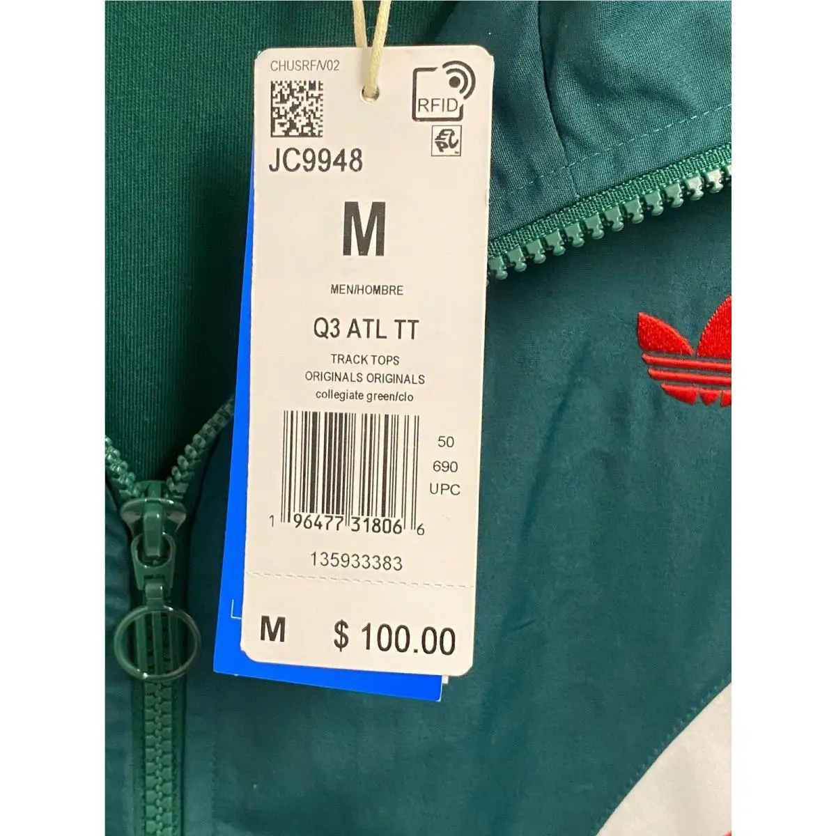 Adidas clothing - Adidas JC 9948 - 135933383 - Green (UPC: 196477318066) 9