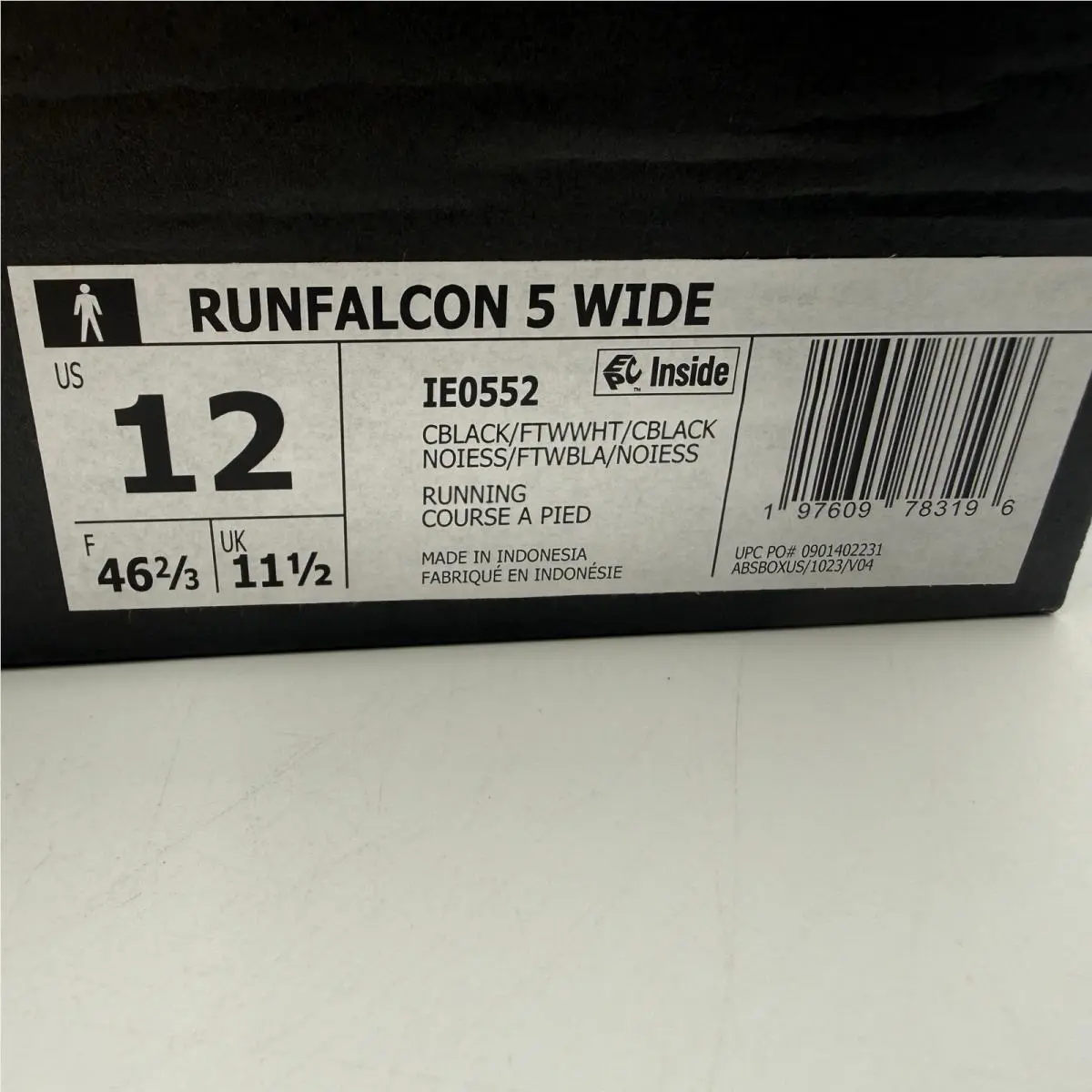 Adidas shoes - adidas Runfalcon 5 Wide - Runfalcon Wide - Black 0