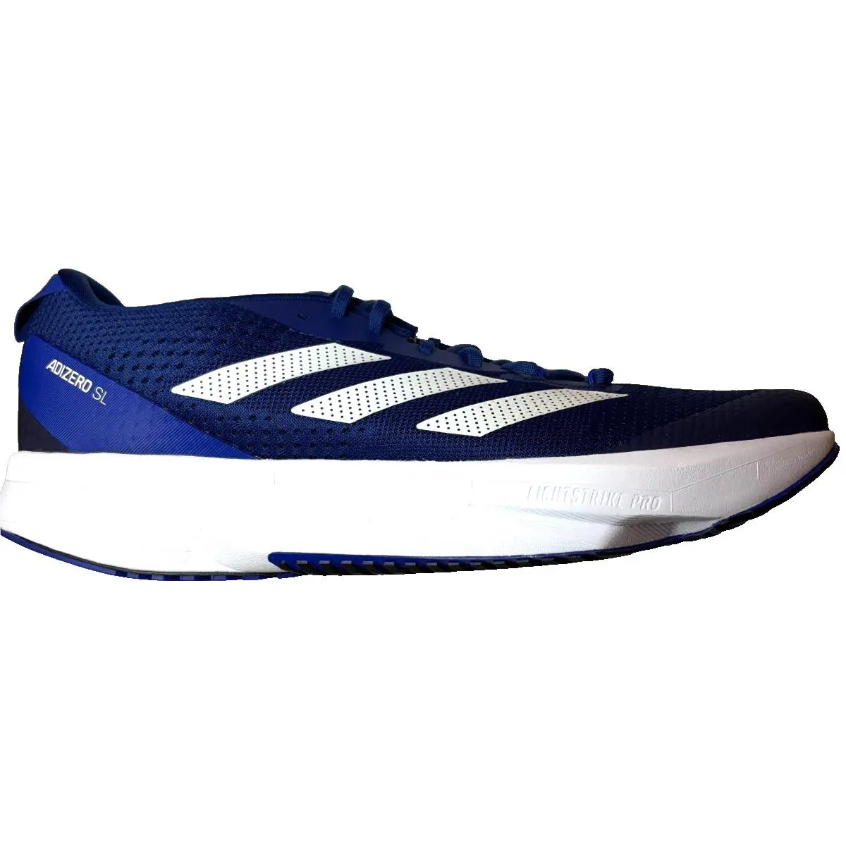 Adizero SL Victory Blue HQ1345 Men`s Size 12.5 Running Shoe by Adidas