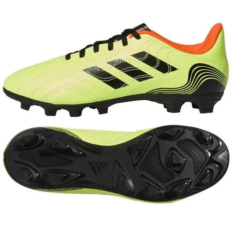 Adidas Copa Sense.4 Fxg Firm Ground Yellow Black Soccer Cleats GW3581 Size 9 1/2